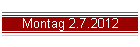 Montag 2.7.2012